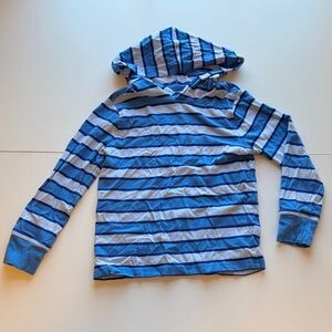 Crewcuts Blue and White Striped Top
